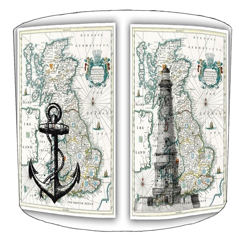 Vintage nautical maps - vintage,