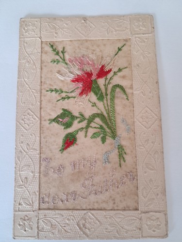 Wwi patriotic original silk - wwi,