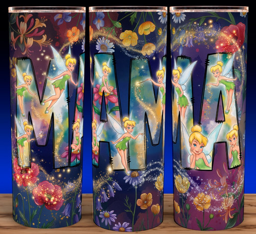 Tinker bell mama floral - bell,