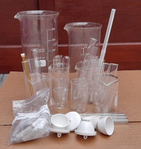 Laboratory glassware bundle - laboratory,