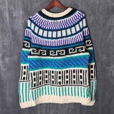 VTG 80s/90s Hand Knit Chunky
