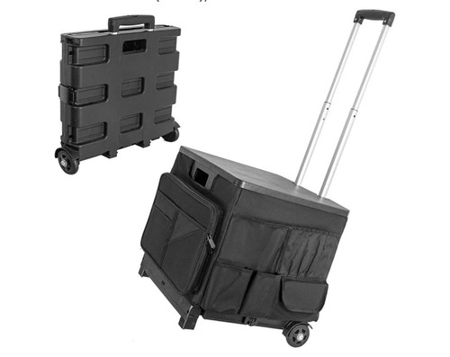 Foldable shopping trolley - trolley, cart