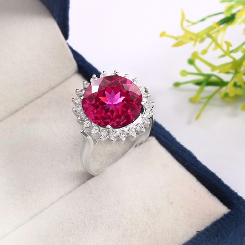 Pink sapphire round - pink, mm