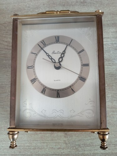 Vintage bentima carriage clock - carriage,