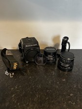 Mamiya RB67 Pro S C 127mm f3.8 + 65mm f4.5 120 Back, ETC (Open To Offers)