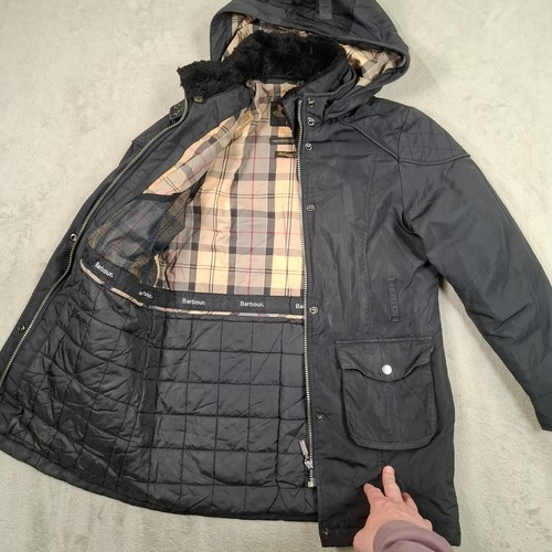 Barbour coat girls years - 10-11,