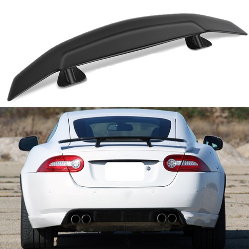 Matte black car rear - black,