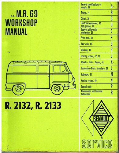 Renault estafette 500kg 800kg - renault,