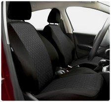 OUTLET # 50 Car seat covers universal fit  full set black / grey