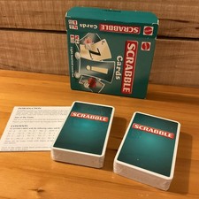 SCRABBLE CARDS * Mattel 2000 *
