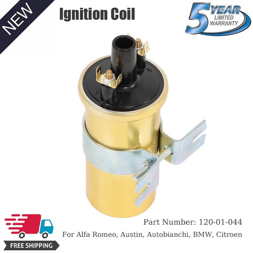 Gold sports ignition coil - gold,
