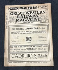 GWR Great Western Railway Magazine February 1933 Cornwall Milk Traffic