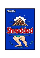 A4 Shredded Multi Ego Art