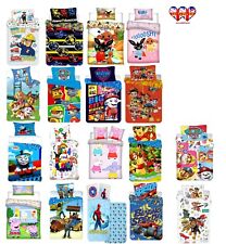 Children's,Kids Duvet Cover& Pillowcase Set,Cot Size,Duvet Set,Official Licensed