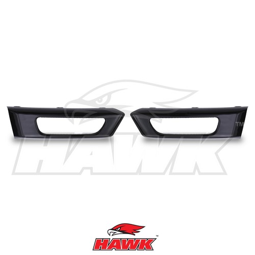 Front fog light bumper covers - light,