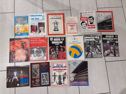 Cup semi final programmes - semi-final,