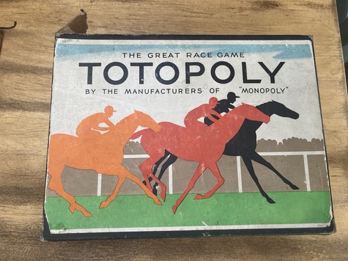 Totopoly vintage board game - board,