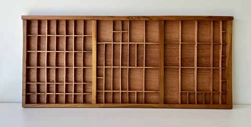 Vintage letterpress wooden - vintage,