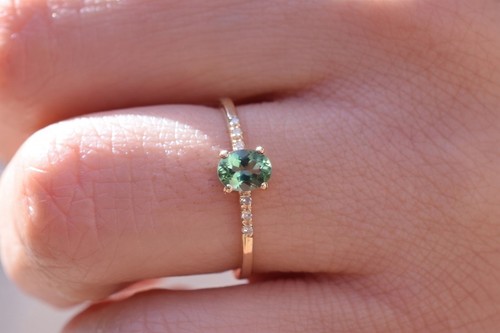 Natural green amethyst - 3.50, ct