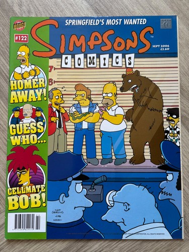The simpsons comics issue - simpsons,