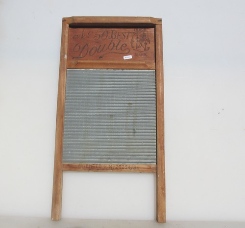 Antique wood washboard - antique, clothes