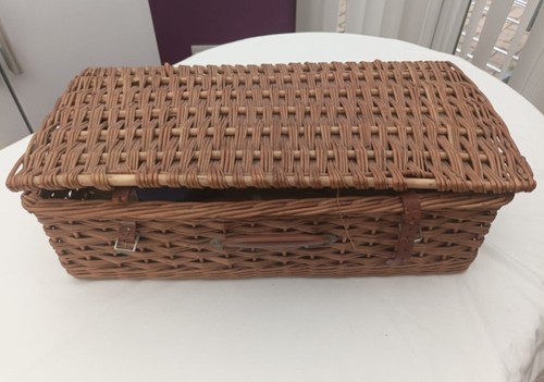 Large wicker picnic - wicker, basket