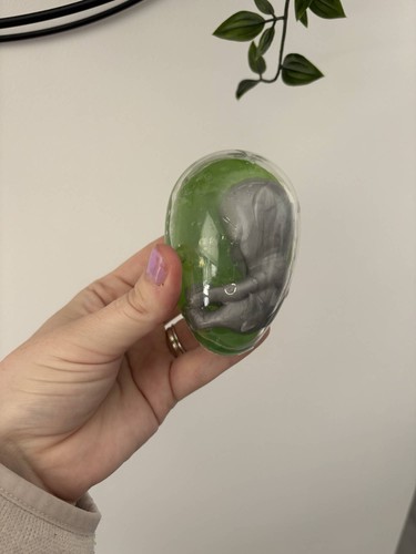Retro alien birth egg stretchy - alien,