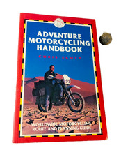 Book Adventure Motor Bike Motorcycling Handbook Vintage ra