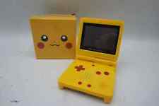 Nintendo - Pikachu Edition - GBA SP  - AGS-101 - Brighter Screen - Boxed - 10JJ