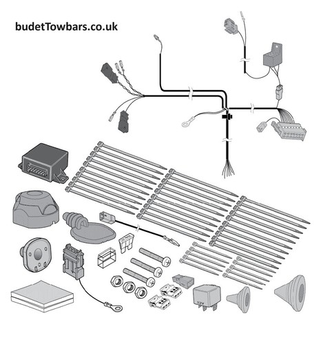 Tow bar wiring - vw, t5