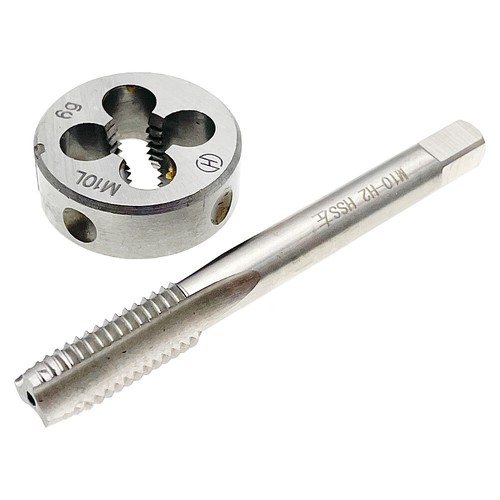 M10 tap and - die, left