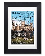 DOWNTON ABBEY CAST SIGNED POSTER TV SHOW SEASON ITV PRINT PHOTO AUTOGRAPH GIFT
