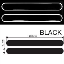 Black Sticker Domed Car Corner Body Bumper Protector Strip Anti Scratch Guard