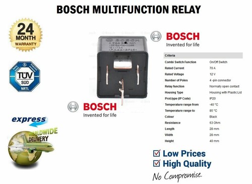 Bosch multifunction relay for - bosch,