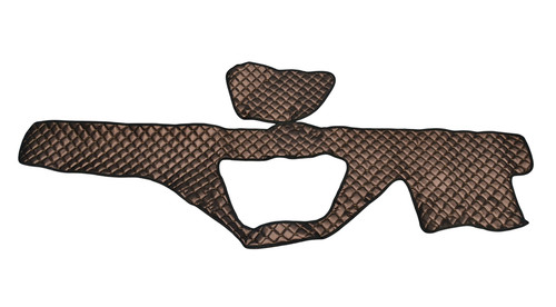 Copper brown eco leather - eco,