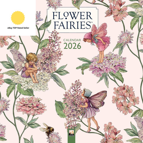 Flower fairies wall calendar - flower,
