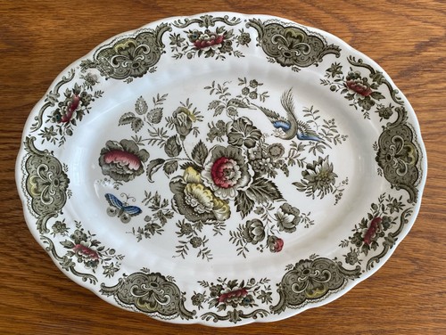 Vintage ridgway windsor oval - vintage,