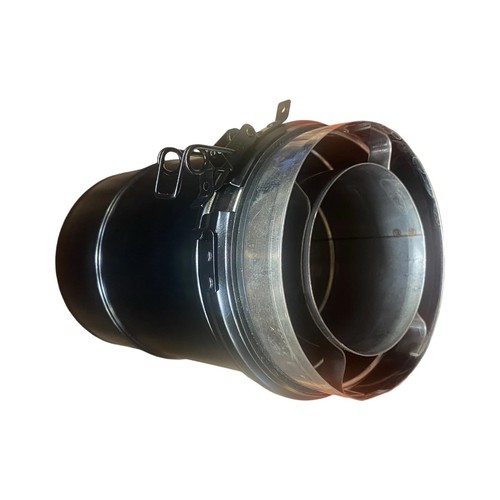 Grant 150mm black flue - black,