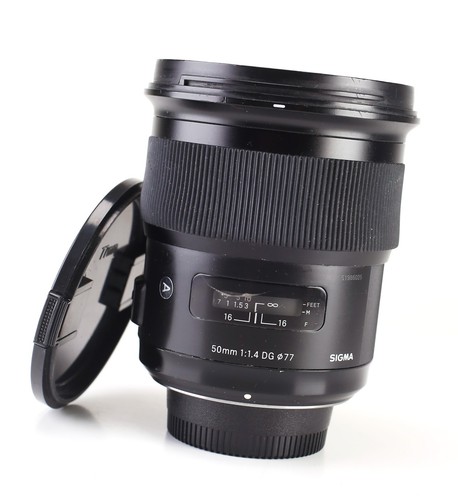 Sigma 50mm art - f1.4,