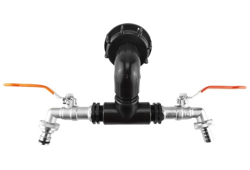 Ibc tank double - tap, adapter