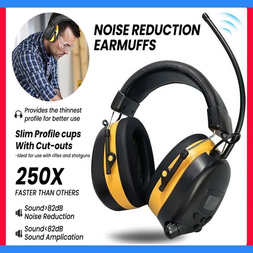 Bluetooth ear defenders safety - bluetooth,