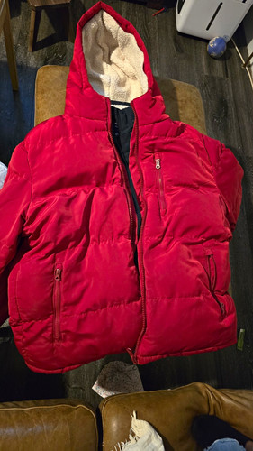 Soulcal men s red hooded - &, men's