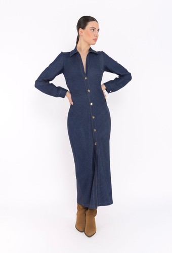 Arggido navy denim shirt - arggido,