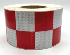 Red & White Chequer Chequered