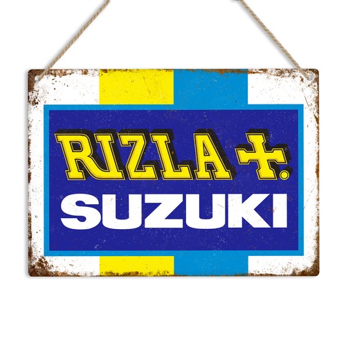 Suzuki rizla racing team retro - rizla,