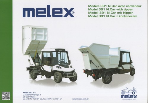 Melex 391 car - 391, (made