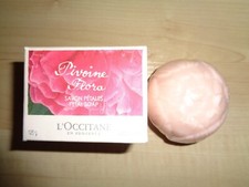 NEW L'OCCITANE PIVOINE FLORA PETAL SOAP - 125g, RARE + DISCONTINUED
