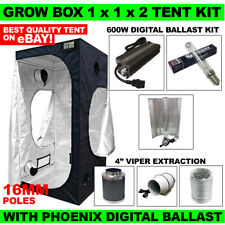 Grow Box Tent Starter Kit 1m