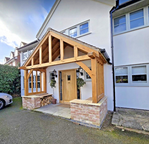 Made order oak porch - made-to-order,