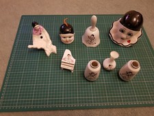 Porcelain Pierrot Clown 80s